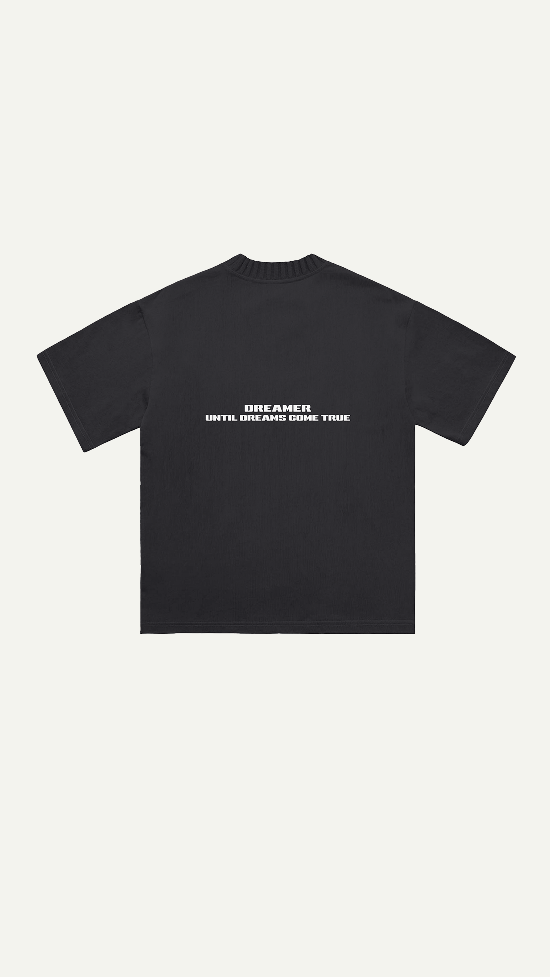 KNITTED ROUND NECK TEE